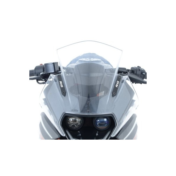 R&G Mirror Blanking Plates for KTM RC 125 '14- /RC 200 '14- / RC390 '14-'21